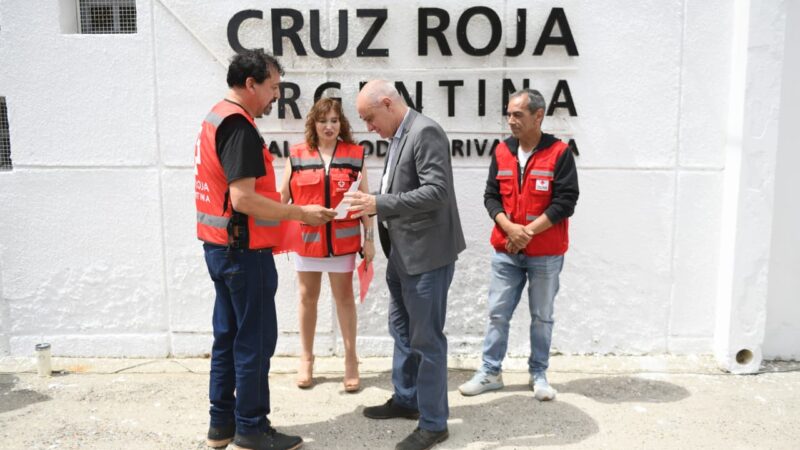 El Municipio acompañó la conmemoración por los 81 años de la Cruz Roja Filial Comodoro Rivadavia y el Día del Voluntariado