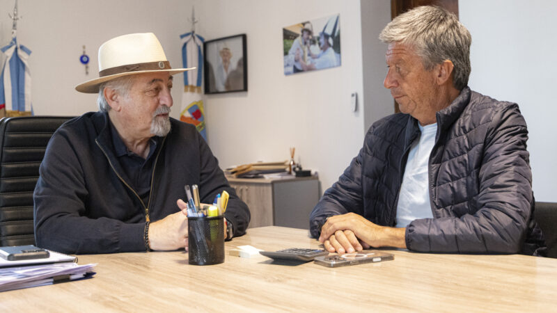 Othar se reunió con el vicegobernador para avanzar en una obra histórica para la región