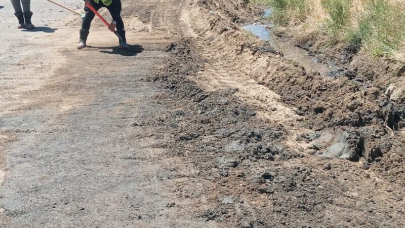 Avanzaron las tareas de limpieza de pluviales y sumideros en barrio Saavedra