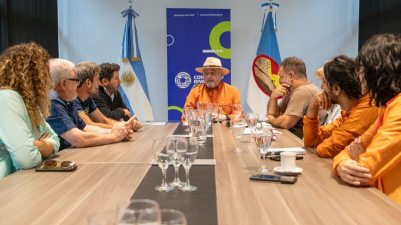 El SEGEMAR le presentó al intendente las conclusiones preliminares del informe técnico sobre la situación del cerro Hermitte