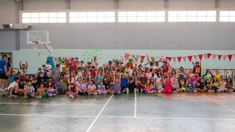 Con récord de participantes, concluyeron las Colonias de Verano 2026