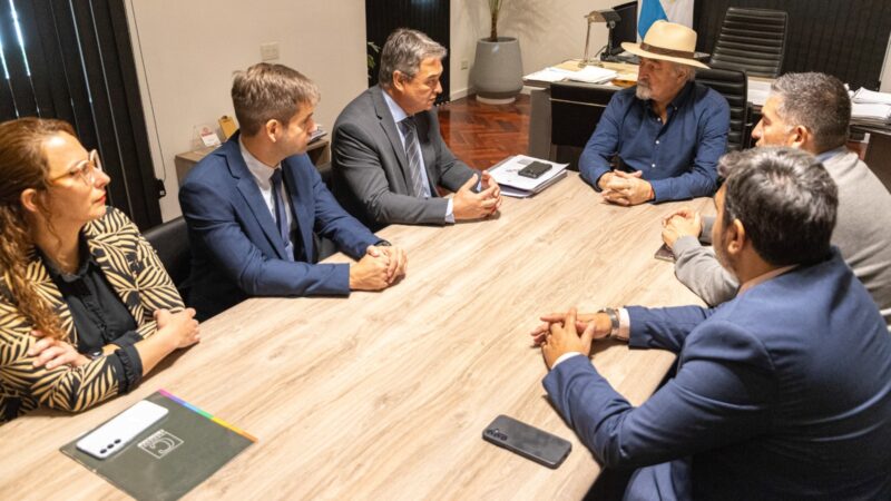 Othar recibió a representantes del Banco Credicoop