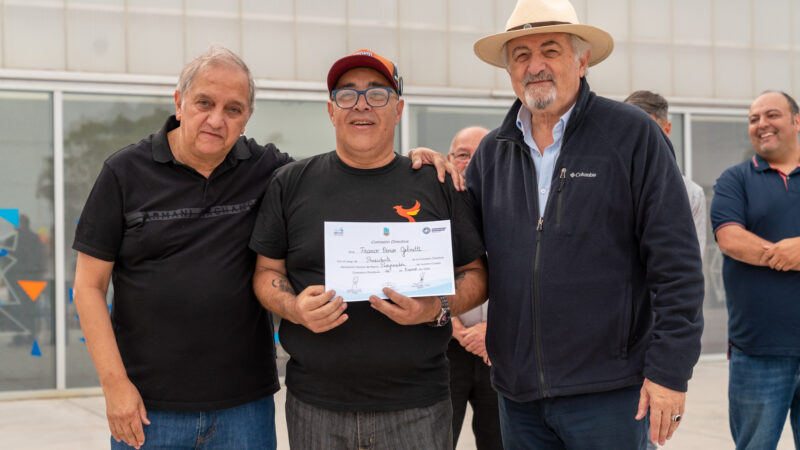 El barrio Pueyrredón celebró sus 65 años con anuncios de obras y un llamado al trabajo conjunto