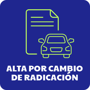 Alta por cambio de Radicación