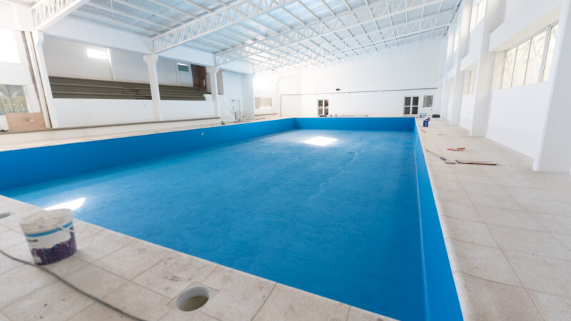 Se prevé que la obra del Centro de Encuentro de barrio Abel Amaya finalice a fin de año