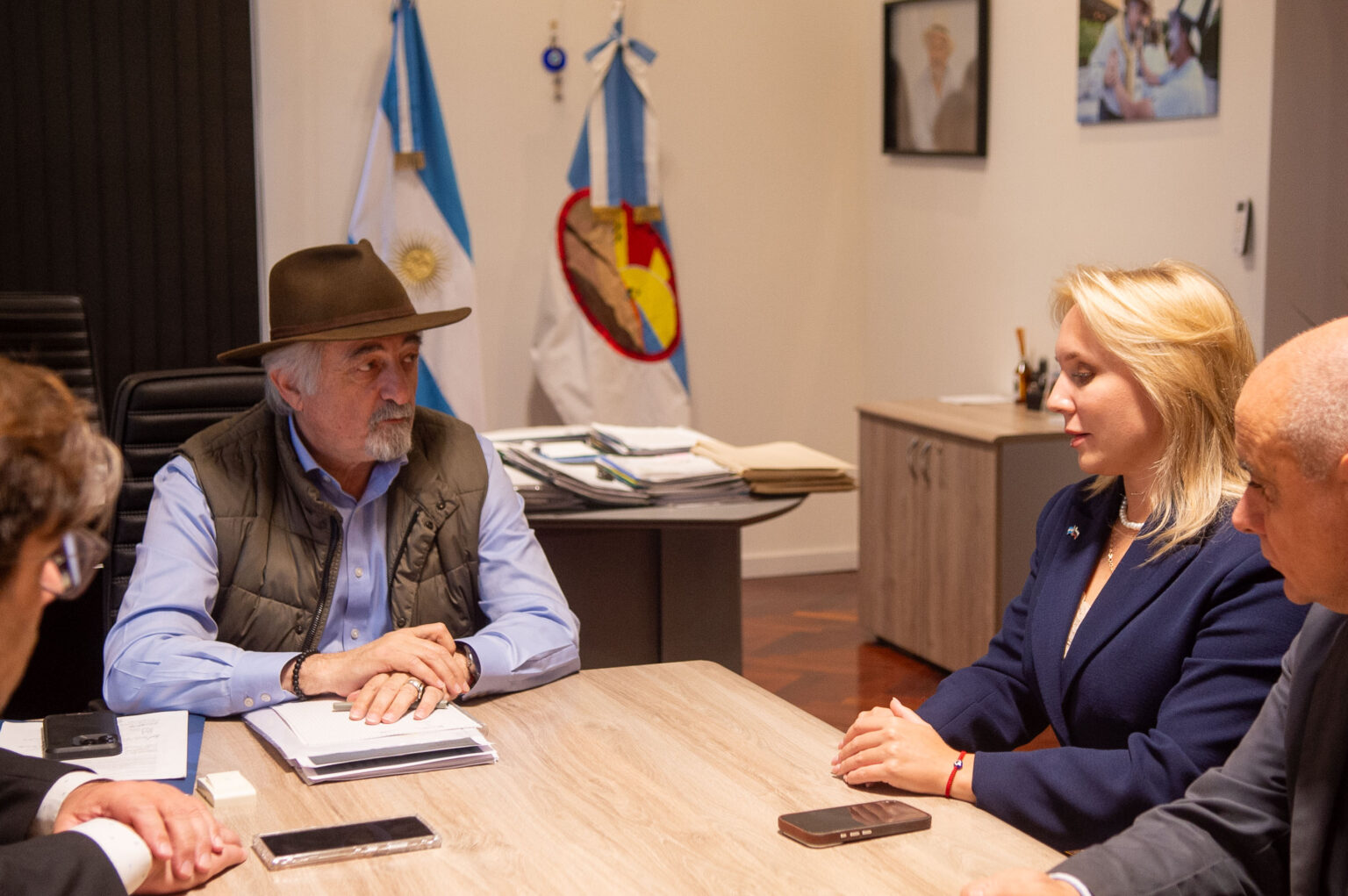 Othar y Suiskaia ratificaron la voluntad de cooperación en proyectos ...
