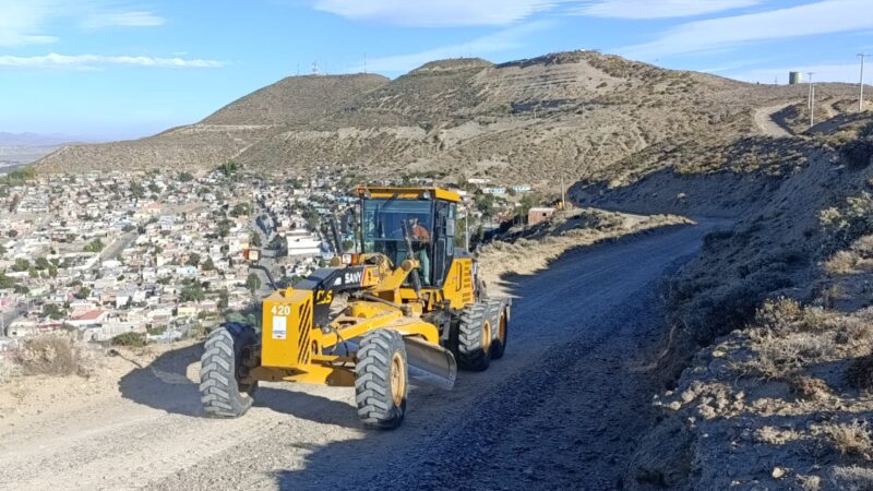 Se potencian los trabajos viales en los barrios de Comodoro