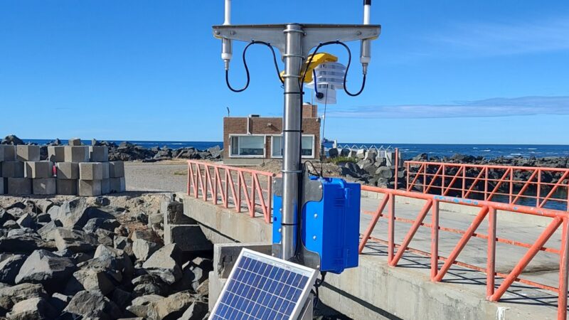 El Observatorio Oceanográfico Golfo San Jorge fortalece su red con nuevas tecnologías