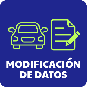 Modificación de datos del titular del dominio