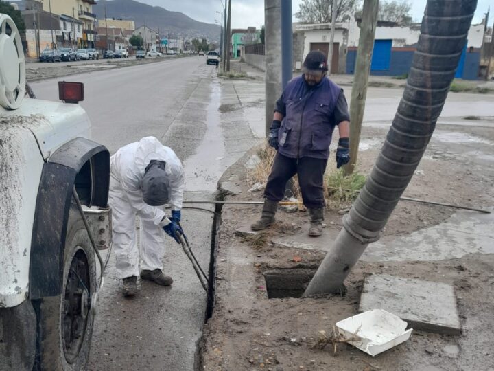 Las tareas de mantenimiento garantizaron el correcto funcionamiento del sistema de pluviales