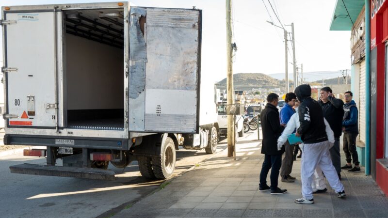El Municipio detectó irregularidades en un transporte de alimentos durante una inspección de rutina