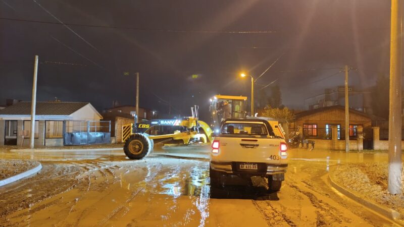 Las precipitaciones no causaron inconvenientes en Comodoro
