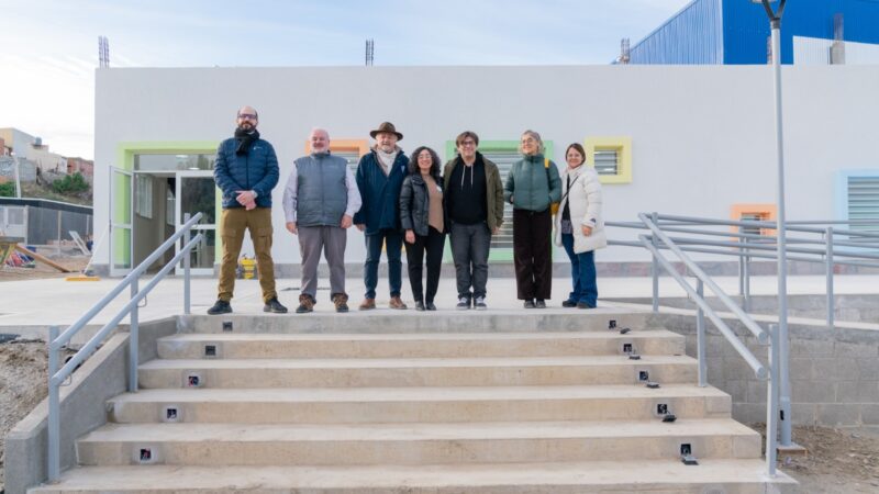El intendente recorrió la obra de ampliación de la Escuela Municipal, próxima a su inauguración