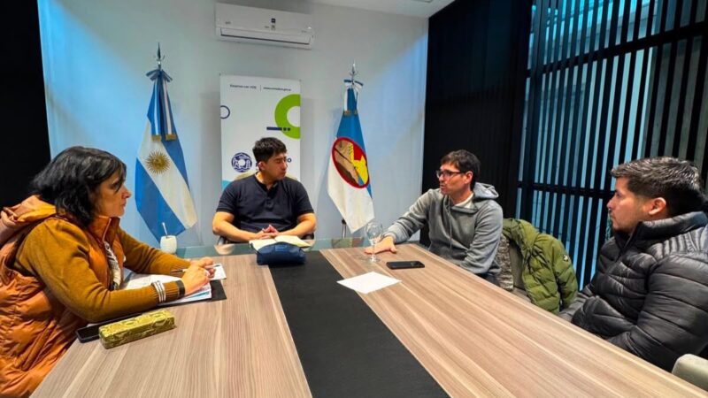El municipio coordina acciones para el inicio de la obra de la escalera de LU4