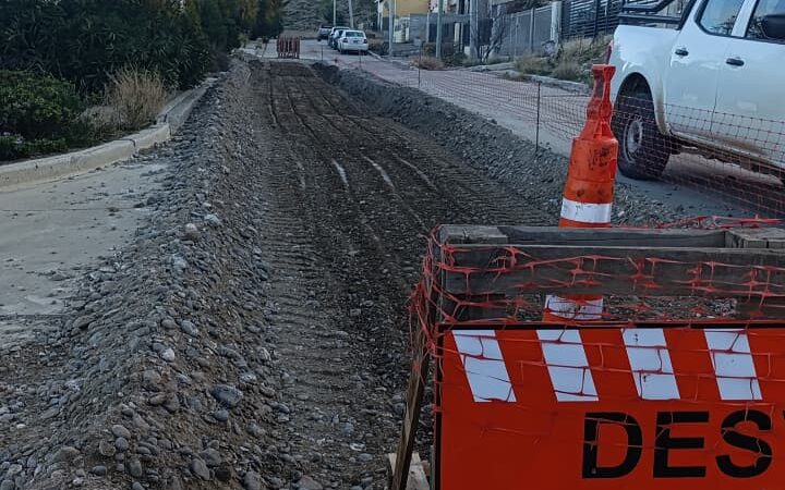 El Municipio intervino la calle Diego Simón de Los Tilos y solucionó un grave peligro de anegamiento