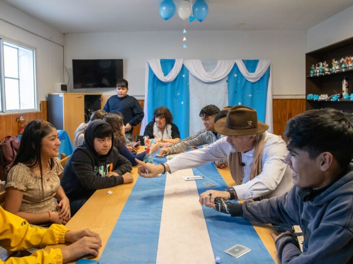 Othar acompañó los festejos por el Día de la Bandera en el Centro de Inclusión «La Esquina»