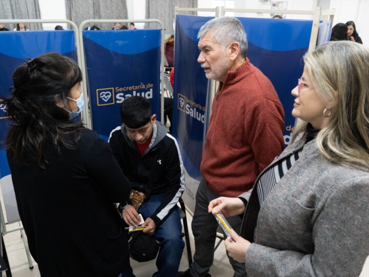 El Municipio acercó múltiples prestaciones de salud al barrio Juan XXIII con una nueva jornada de “Salud Vital”