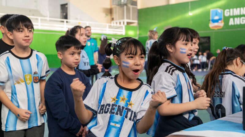 Con una jornada de integración, la Escuela Municipal festejó los cumpleaños de sus alumnos