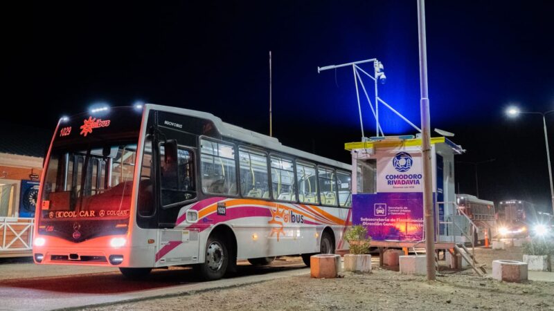 Está disponible el nuevo esquema de recorridos del transporte público en Comodoro
