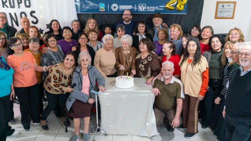 Othar acompañó el 28° aniversario del Grupo Socio-Recreativo “Manos Amigas”