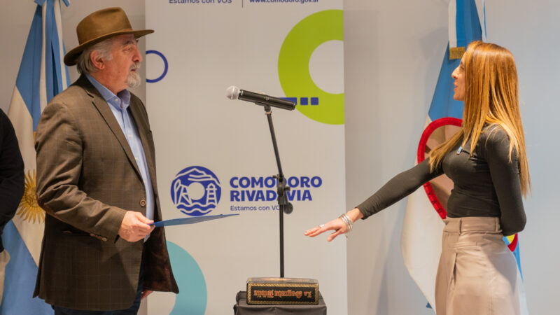 Othar tomó juramento a las nuevas funcionarias, Jordana Mrla y Cintia Juárez