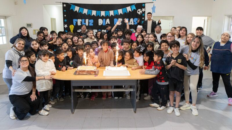 El CPB Máximo Abasolo celebró el Día de las Infancias con una jornada de juegos y recreación