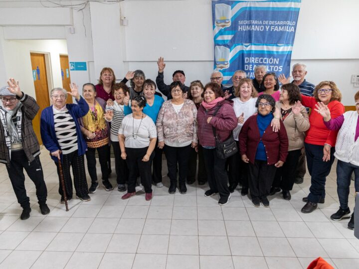 Se desarrolló un nuevo encuentro de adultos mayores en Km. 8