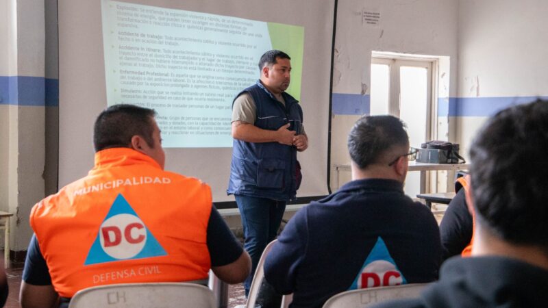 Espacios públicos más seguros: avanzan las capacitaciones municipales ante emergencias