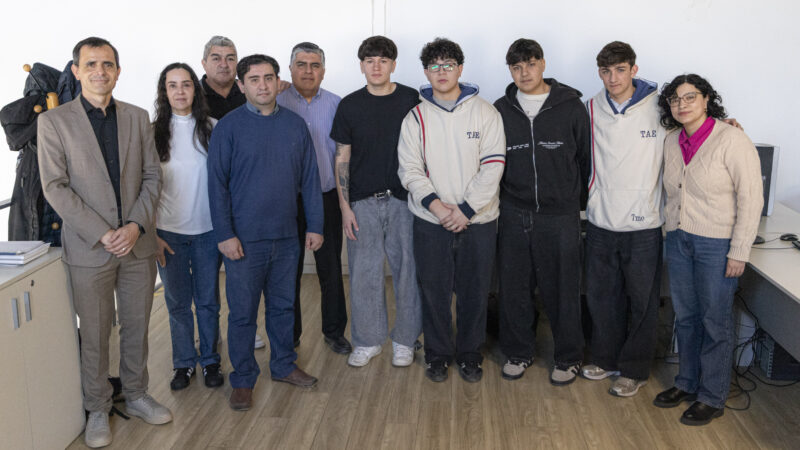 Estudiantes secundarios comenzaron sus pasantías profesionales en la Secretaría de Recaudación