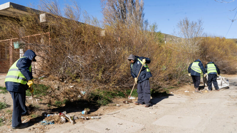 Se refuerzan los trabajos de limpieza y mantenimiento en distintos puntos de la ciudad