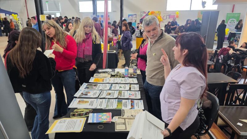 Comodoro fue sede de la IV Feria de Salud Integral en el marco del Mes Amarillo