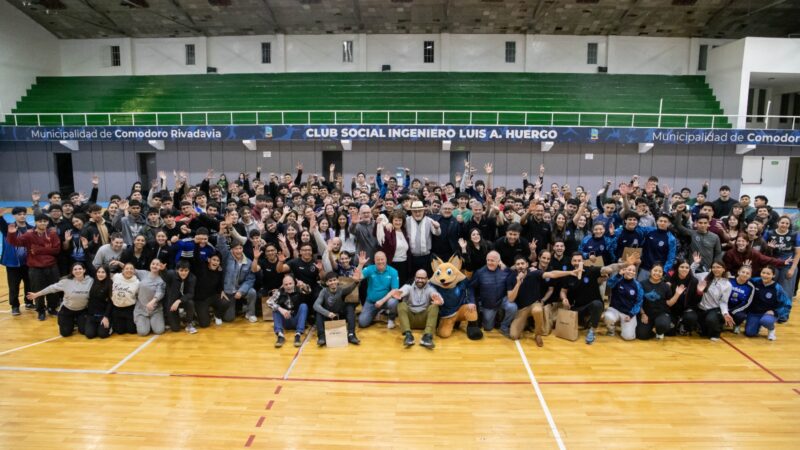 Othar participó de la apertura del 8° Torneo Intersedes Universitarios de la UNPSJB