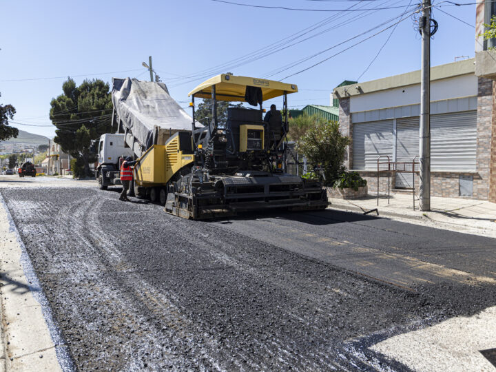 El Municipio realizó trabajos de mejoramiento de la trama vial