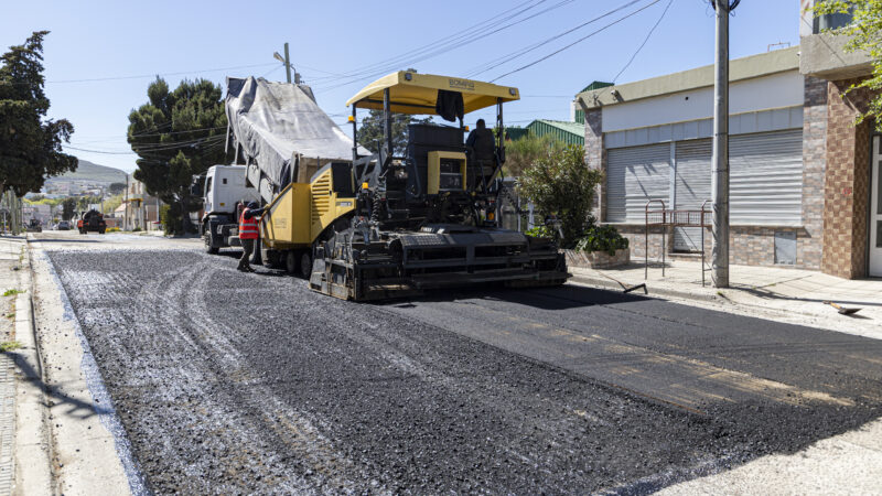 El Municipio realizó trabajos de mejoramiento de la trama vial