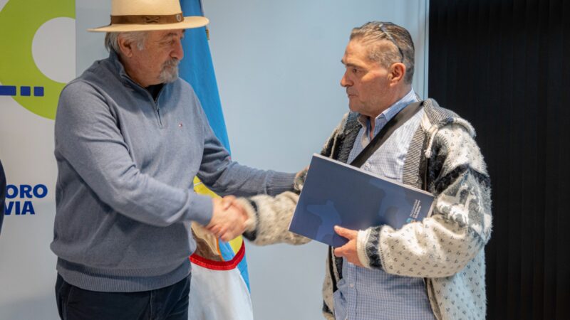 Othar entregó 50 viviendas modulares con terreno a vecinos afectados por el Hermitte