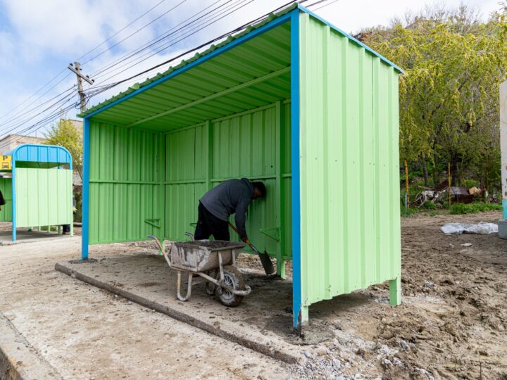 El Municipio instaló una nueva garita frente al Hospital Regional