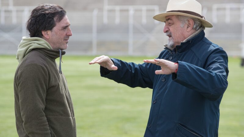 Othar supervisó las tareas de reacondicionamiento en el Estadio Municipal