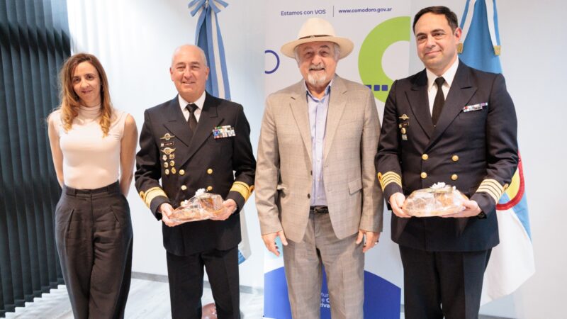 Othar recibió a autoridades de la Armada Argentina