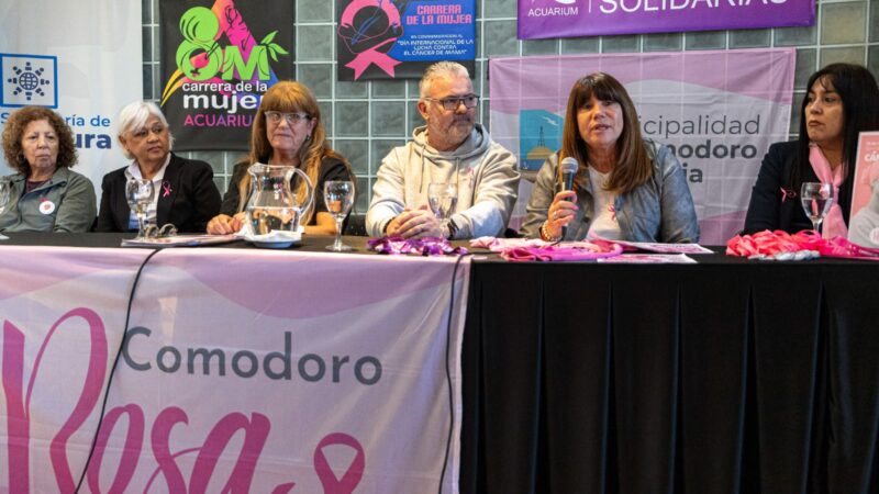 El Municipio acompañó el lanzamiento de la 20° edición de la Carrera de la Mujer