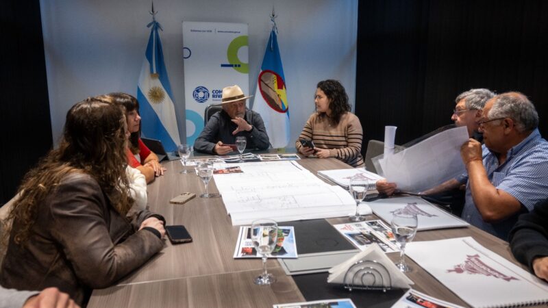 Dirigentes de La Fede presentaron a Othar un proyecto de renovación integral del club